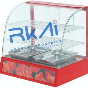 Small Round Glass Food Warmer